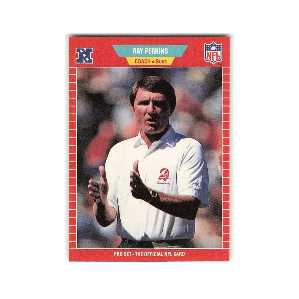 Ray Perkins 1989 Pro Set #421 Tampa Bay Buccaneers Football Card NM