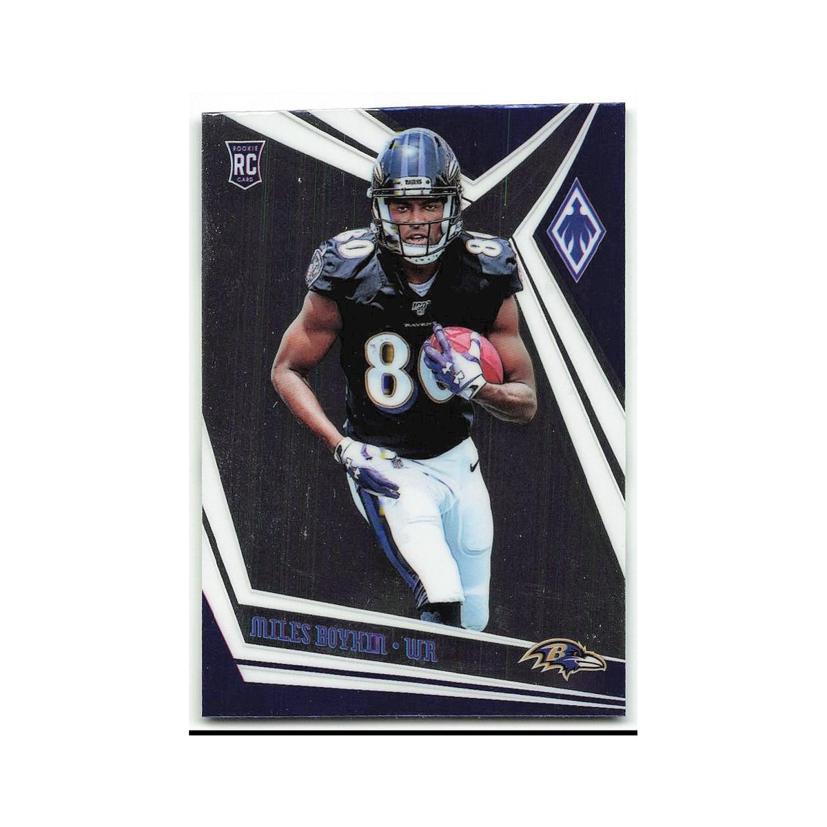 Miles Boykin Rookie 2019 Panini Phoenix #131 Baltimore Ravens Football Card NM