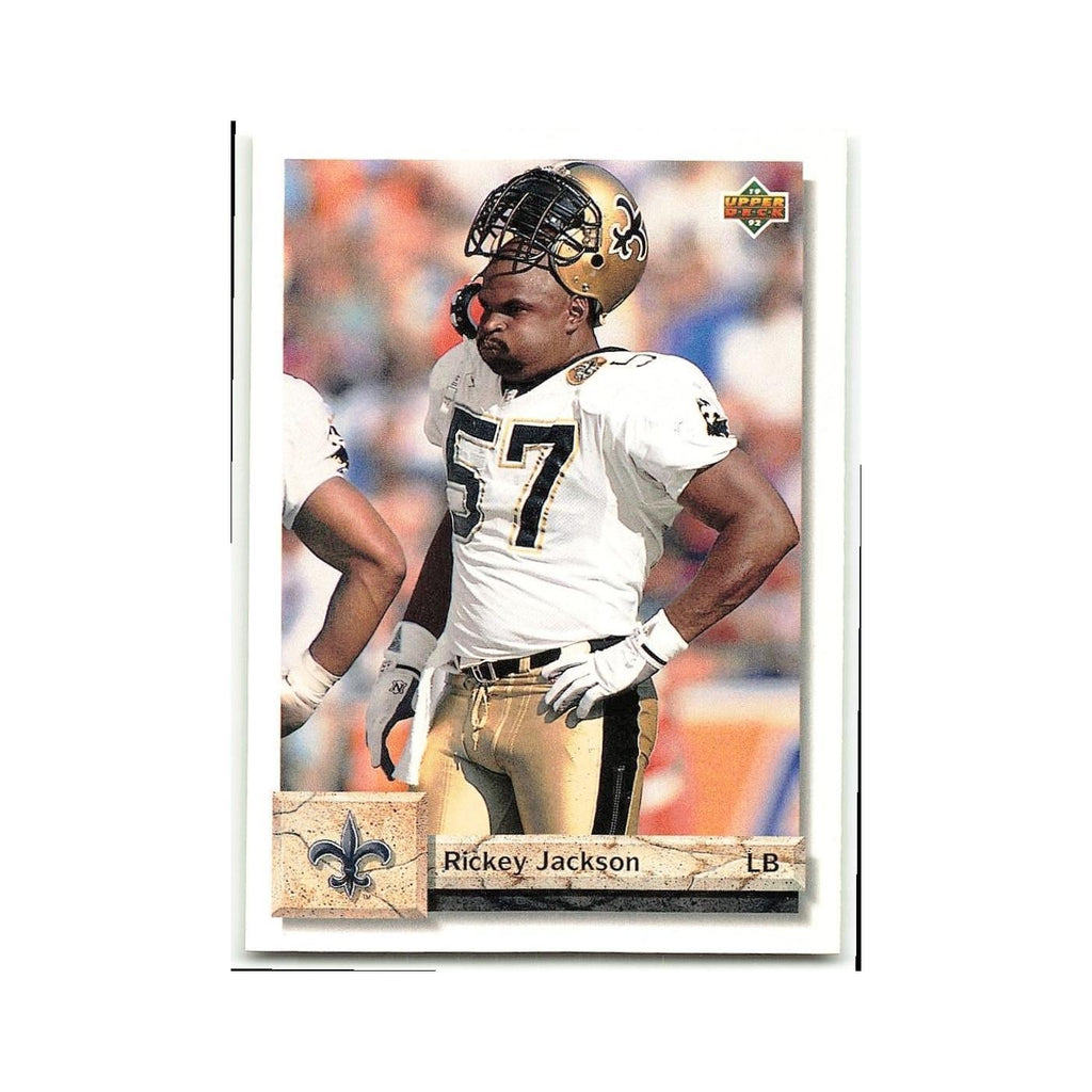 Rickey Jackson 1992 Upper Deck #259 New Orleans Saints Football Card NM