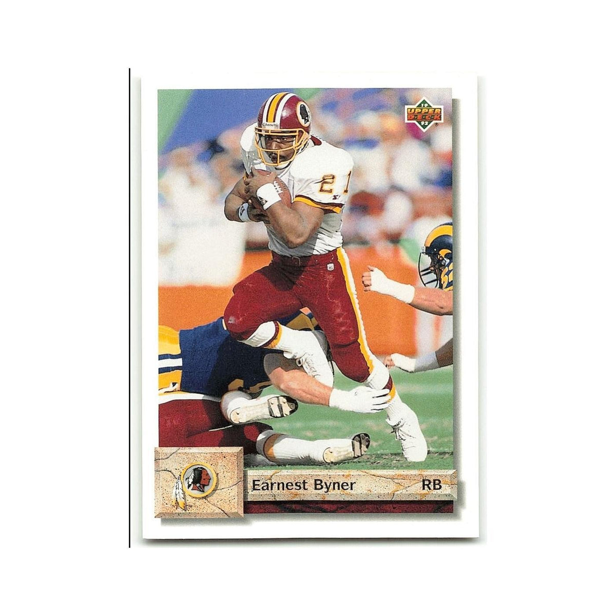 Earnest Byner 1992 Upper Deck #136 Washington Redskins Football Card NM