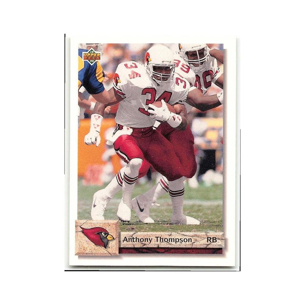 Anthony Thompson 1992 Upper Deck #391 Phoenix Cardinals Football Card NM