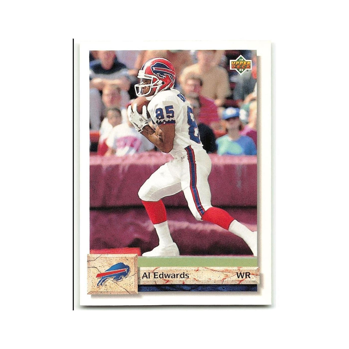 Al Edwards 1992 Upper Deck #217 Buffalo Bills Football Card NM