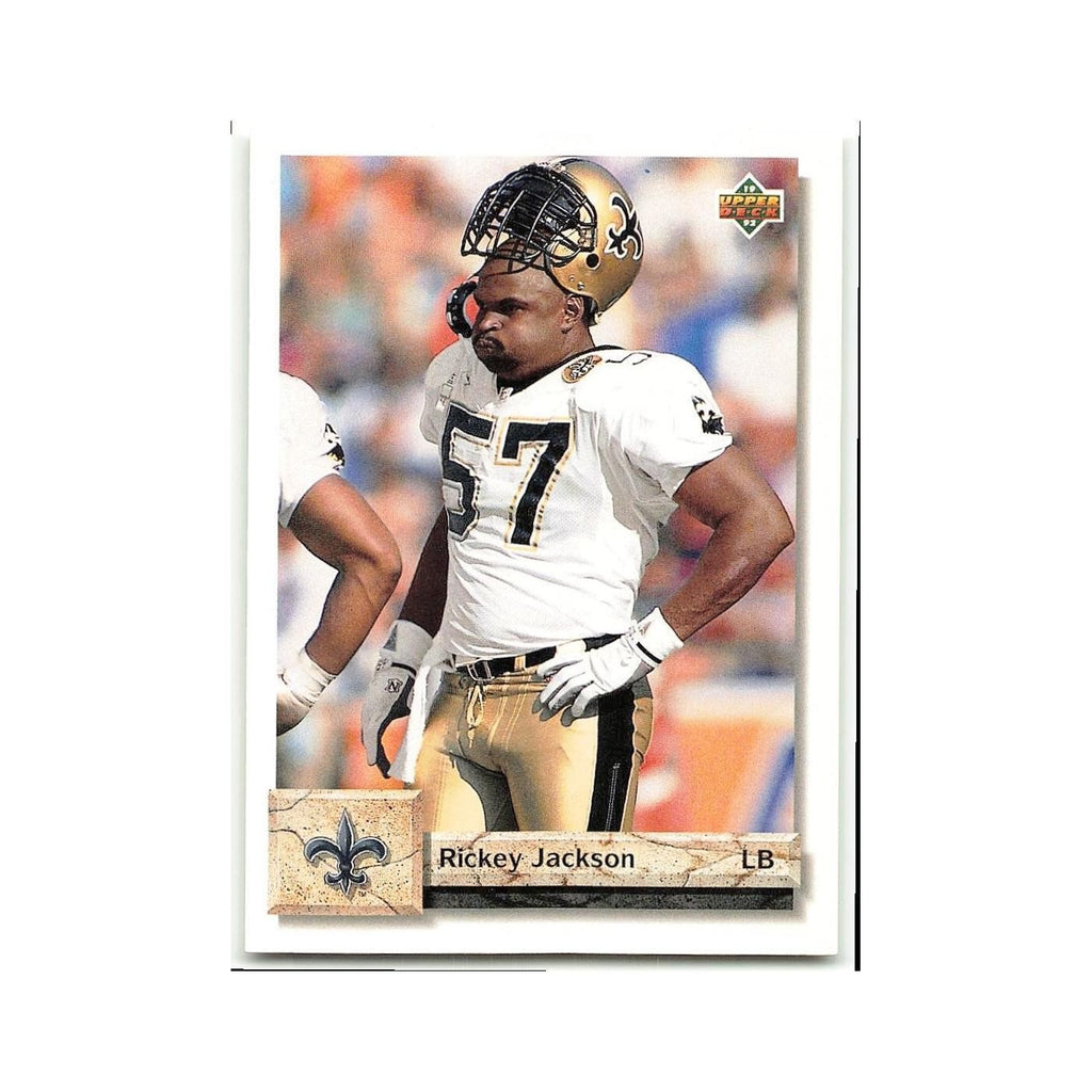 Rickey Jackson 1992 Upper Deck #259 New Orleans Saints Football Card NM