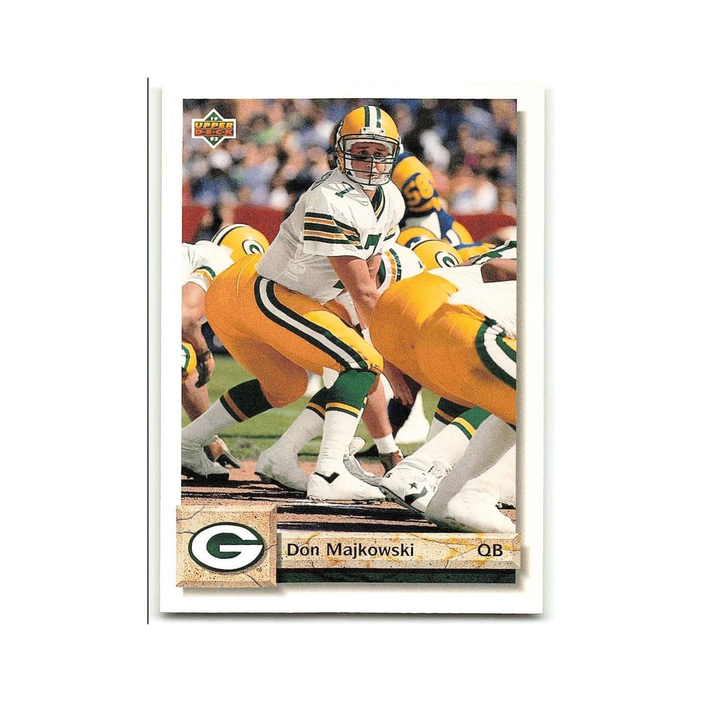 Don Majkowski 1992 Upper Deck #220 Green Bay Packers Football Card NM