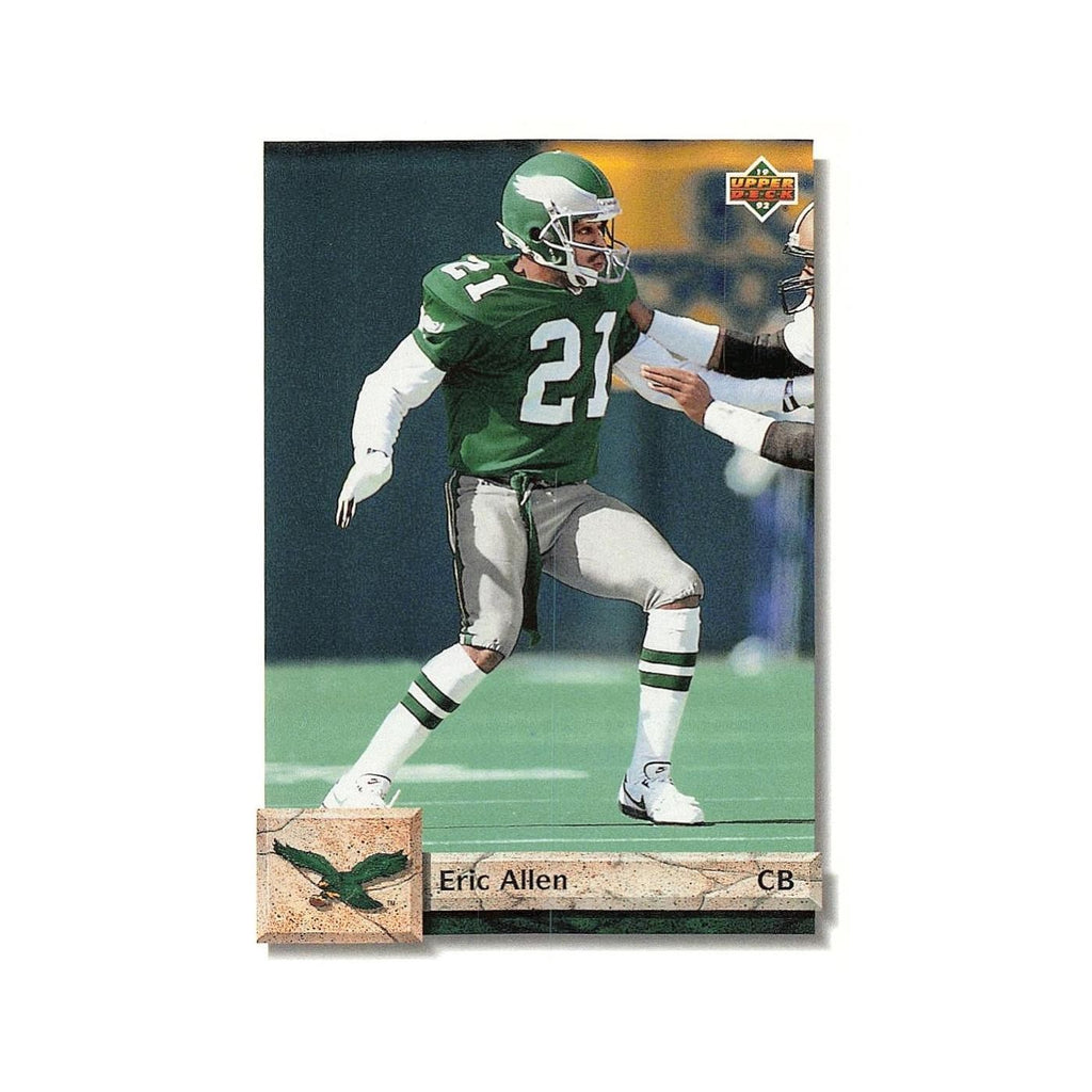 Eric Allen 1992 Upper Deck #158 Philadelphia Eagles Football Card NM