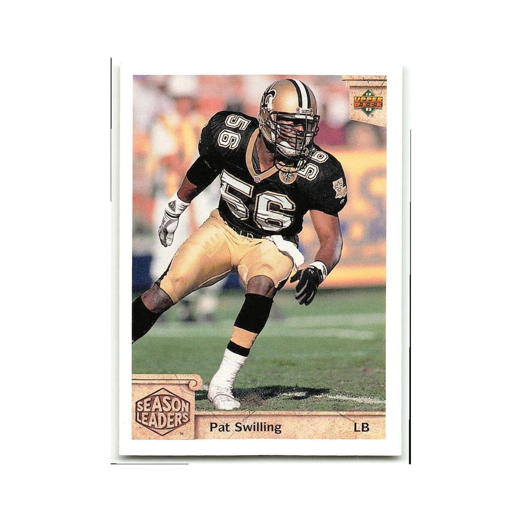 Pat Swilling 1992 Upper Deck #308 New Orleans Saints Football Card NM