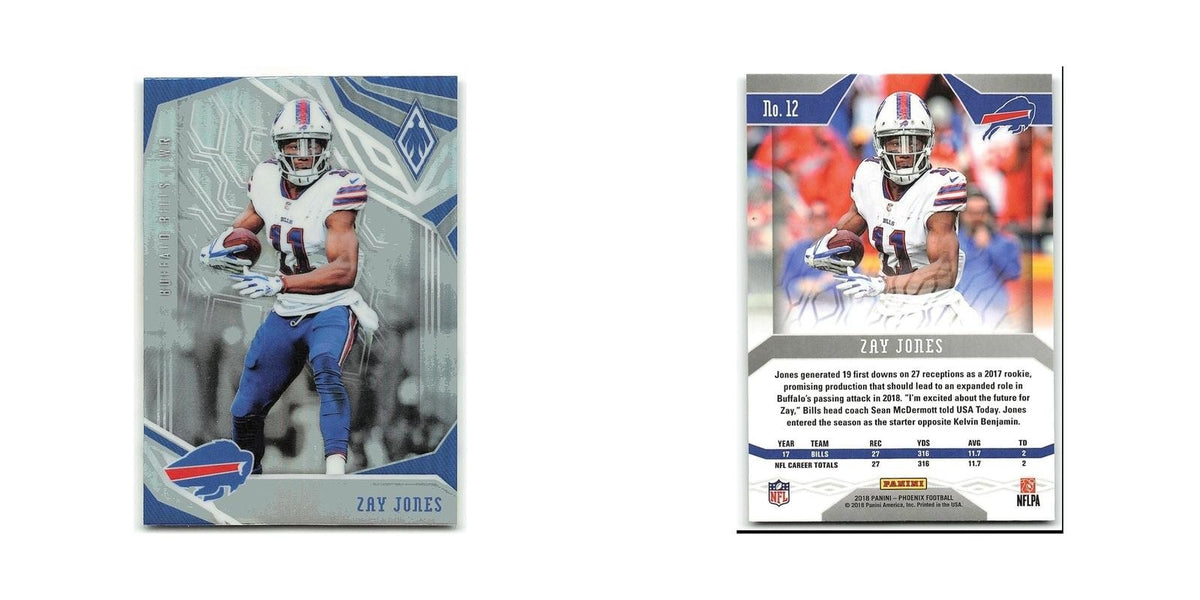 Zay Jones 2018 Panini Phoenix #12 Buffalo Bills Football Card NM