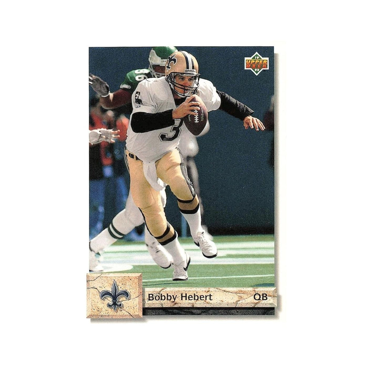 Bobby Hebert 1992 Upper Deck #275 New Orleans Saints Football Card NM