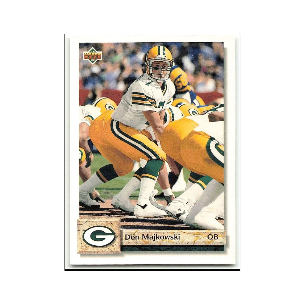 Don Majkowski 1992 Upper Deck #220 Green Bay Packers Football Card NM