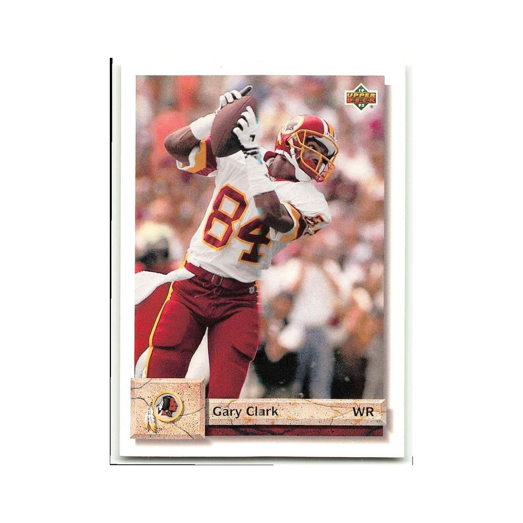 Gary Clark 1992 Upper Deck #316 Washington Redskins Football Card NM