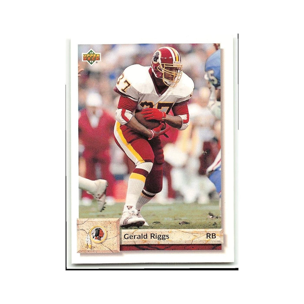Gerald Riggs 1992 Upper Deck #266 Washington Redskins Football Card NM