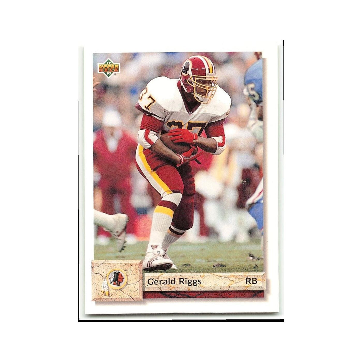 Gerald Riggs 1992 Upper Deck #266 Washington Redskins Football Card NM