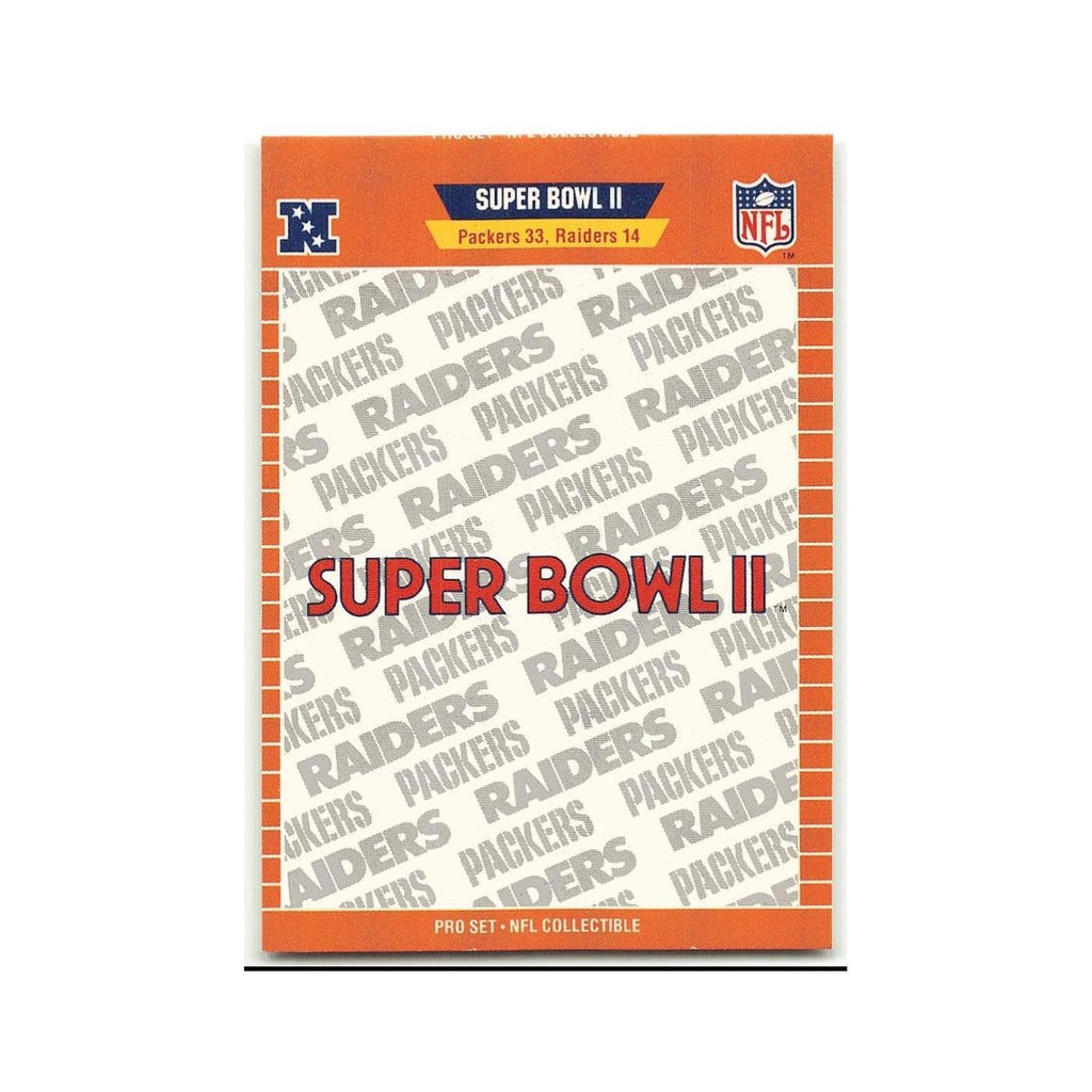Super Bowl IX 1989 Pro Set #IX Pittsburgh Steelers/Minnesota Vikings NM