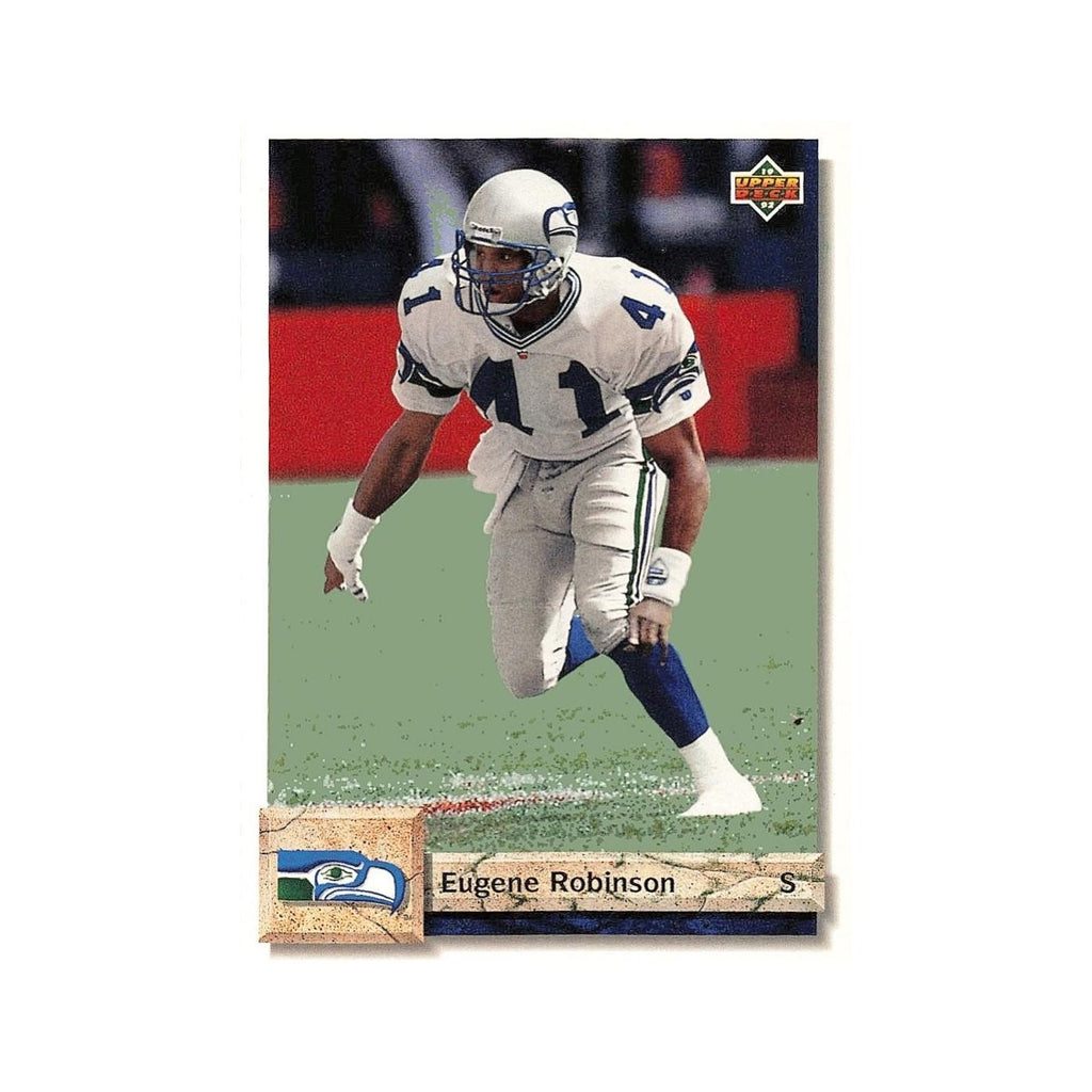 Eugene Robinson 1992 Upper Deck #335 Seattle Seahawks Football Card NM