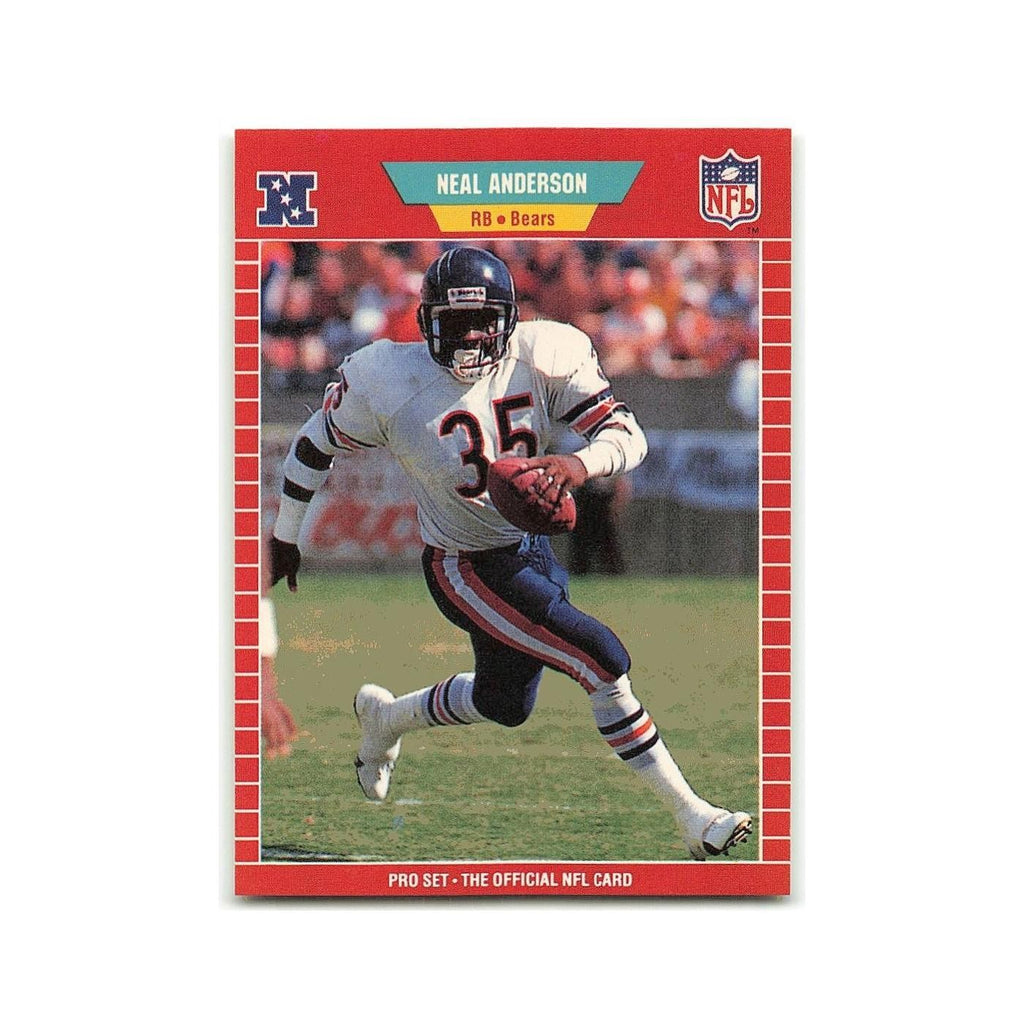Neal Anderson 1989 Pro Set #35 Chicago Bears Football Card NM