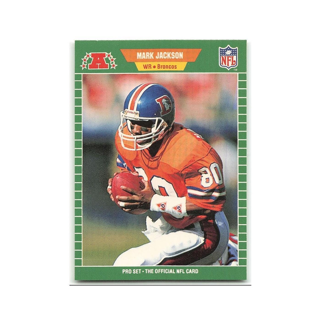 Mark Jackson 1989 Pro Set #104 Denver Broncos Football Card NM