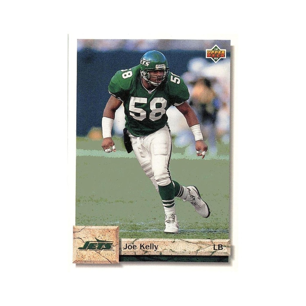 Joe Kelly 1992 Upper Deck #393 New York Jets Football Card NM