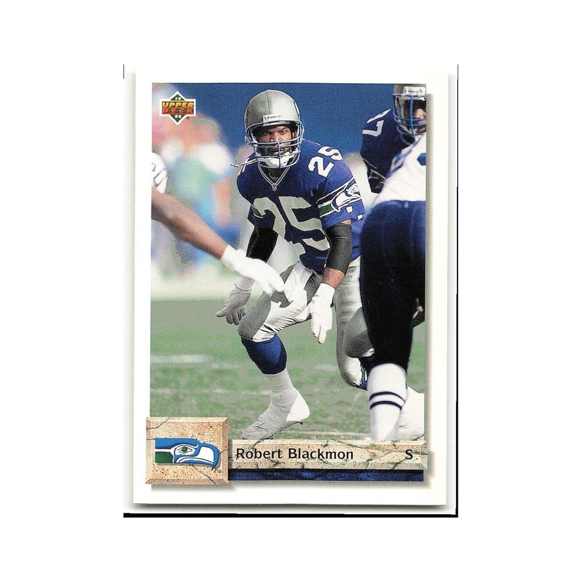 Robert Blackmon 1992 Upper Deck #61 Seattle Seahawks Football Card NM