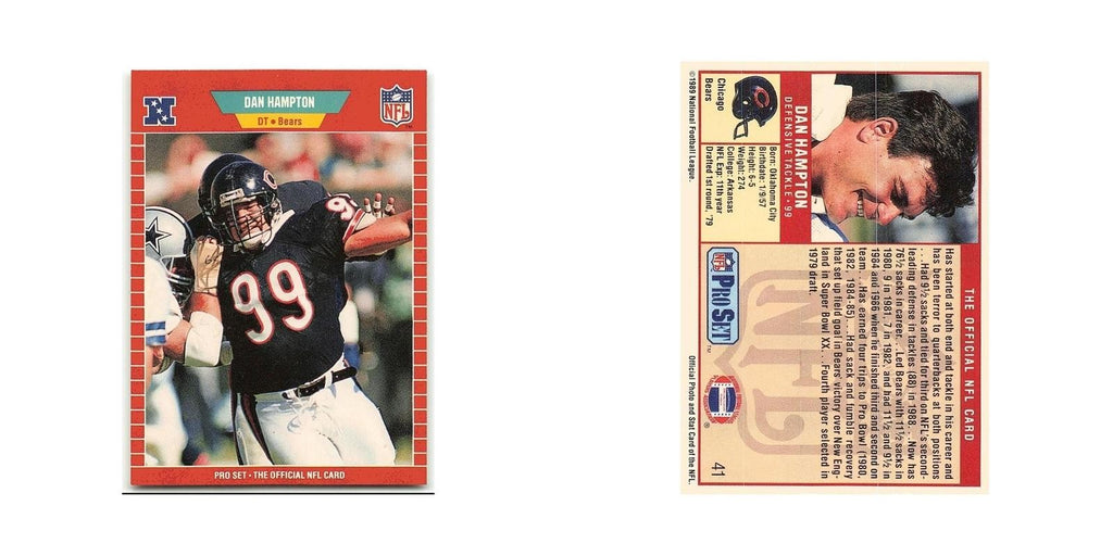 Cornelius Bennett 1989 Pro Set #17 Buffalo Bills Football Card NM