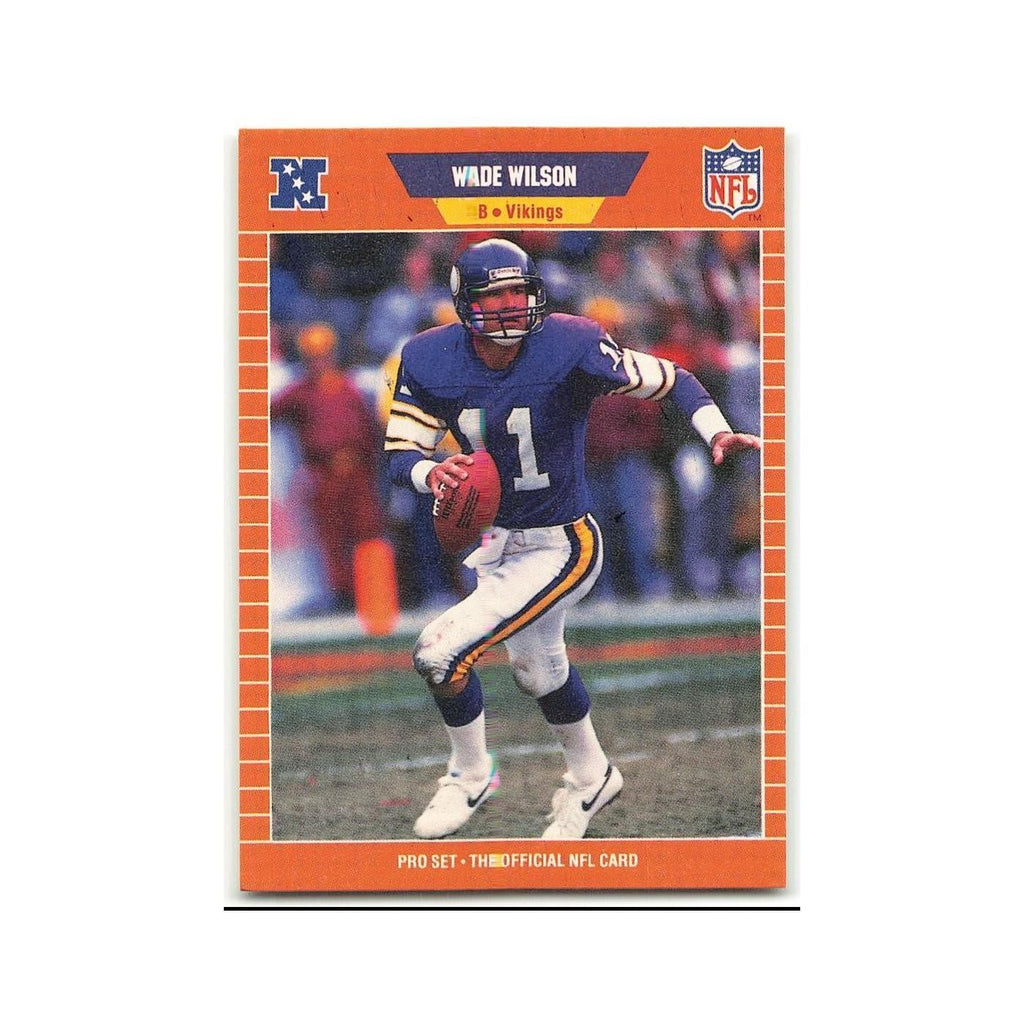 Wade Wilson 1989 Pro Set #241 Minnesota Vikings Football Card NM