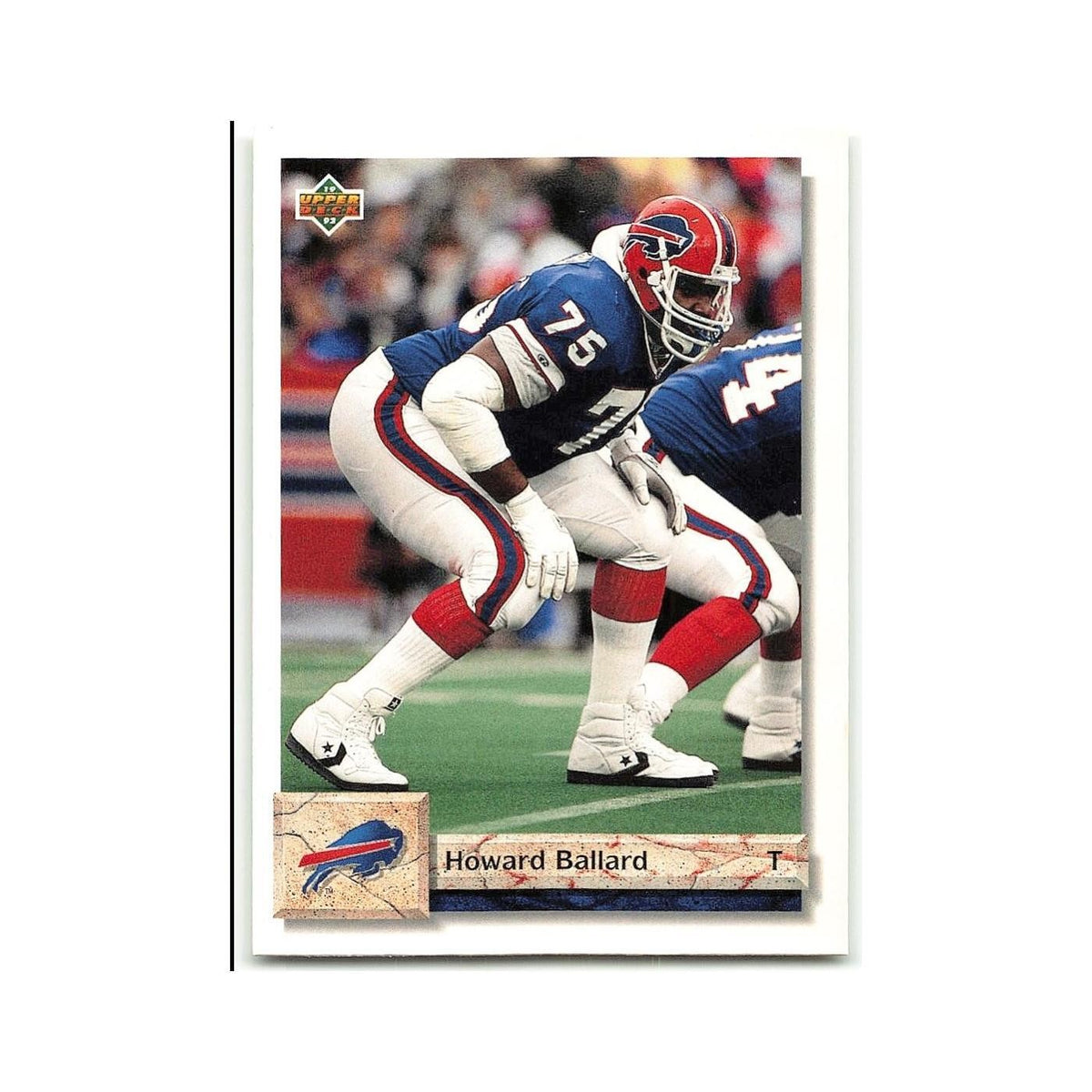 Howard Ballard 1992 Upper Deck #283 Buffalo Bills Football Card NM