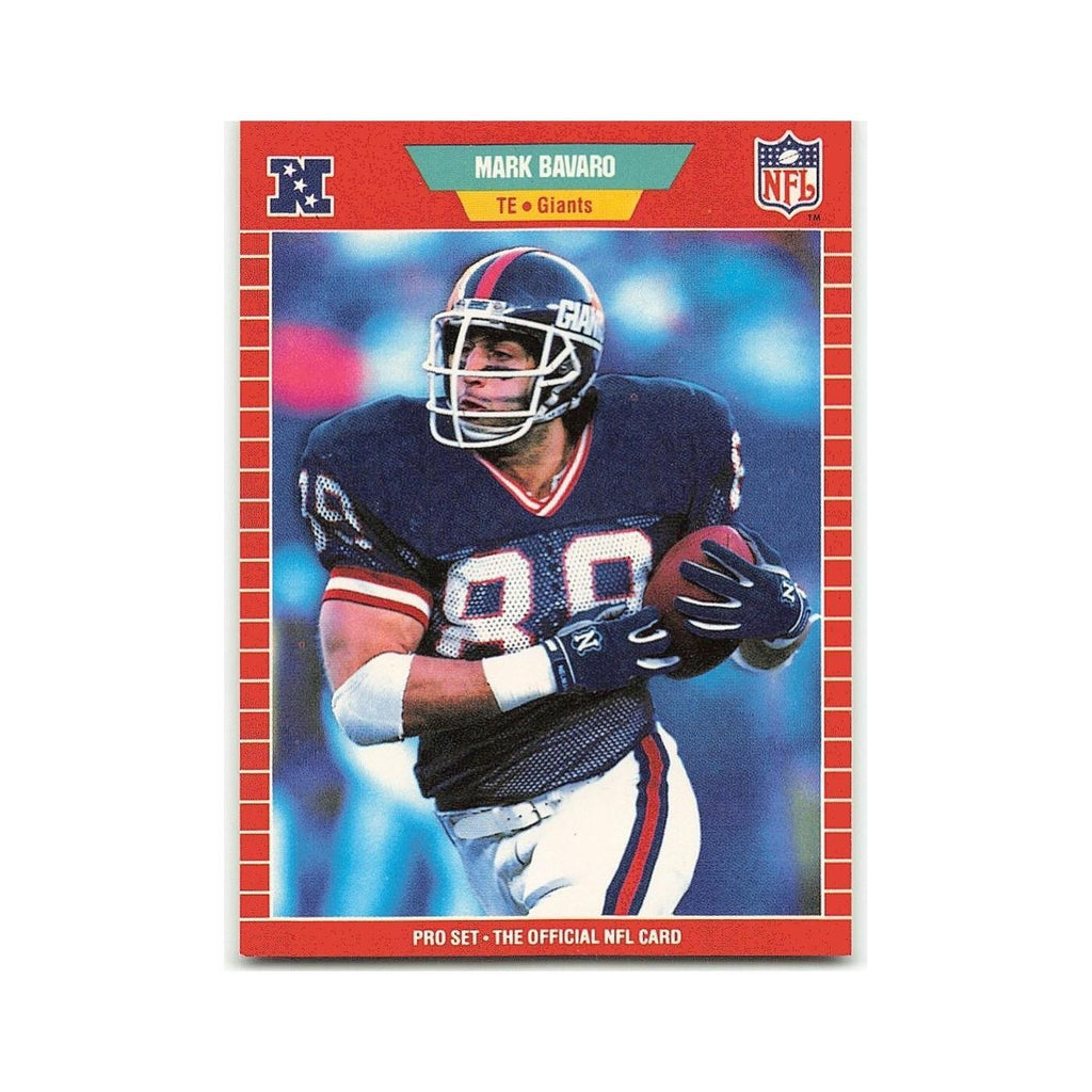 Mark Bavaro 1989 Pro Set #281 New York Giants Football Card NM