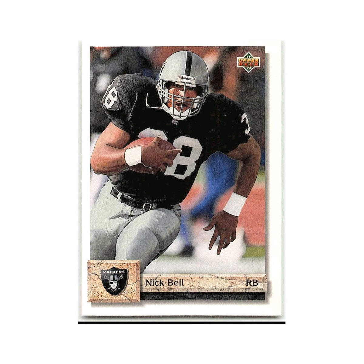 Nick Bell 1992 Upper Deck #173 Los Angeles Raiders Football Card NM