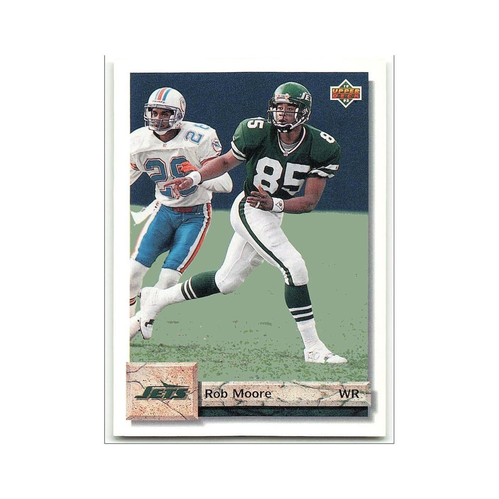 Rob Moore 1992 Upper Deck #139 New York Jets Football Card NM