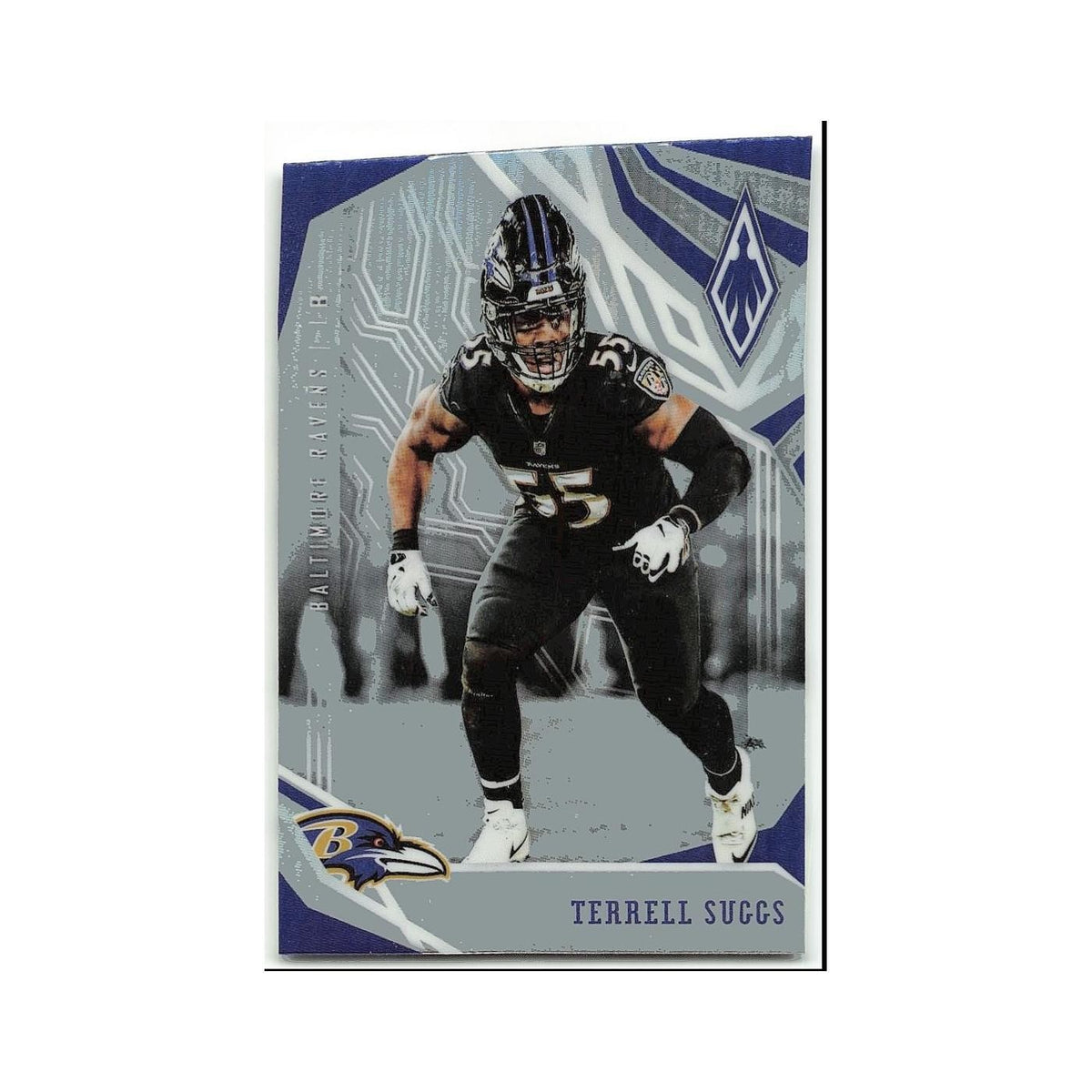 Terrell Suggs 2018 Panini Phoenix #8 Baltimore Ravens Football Card NM