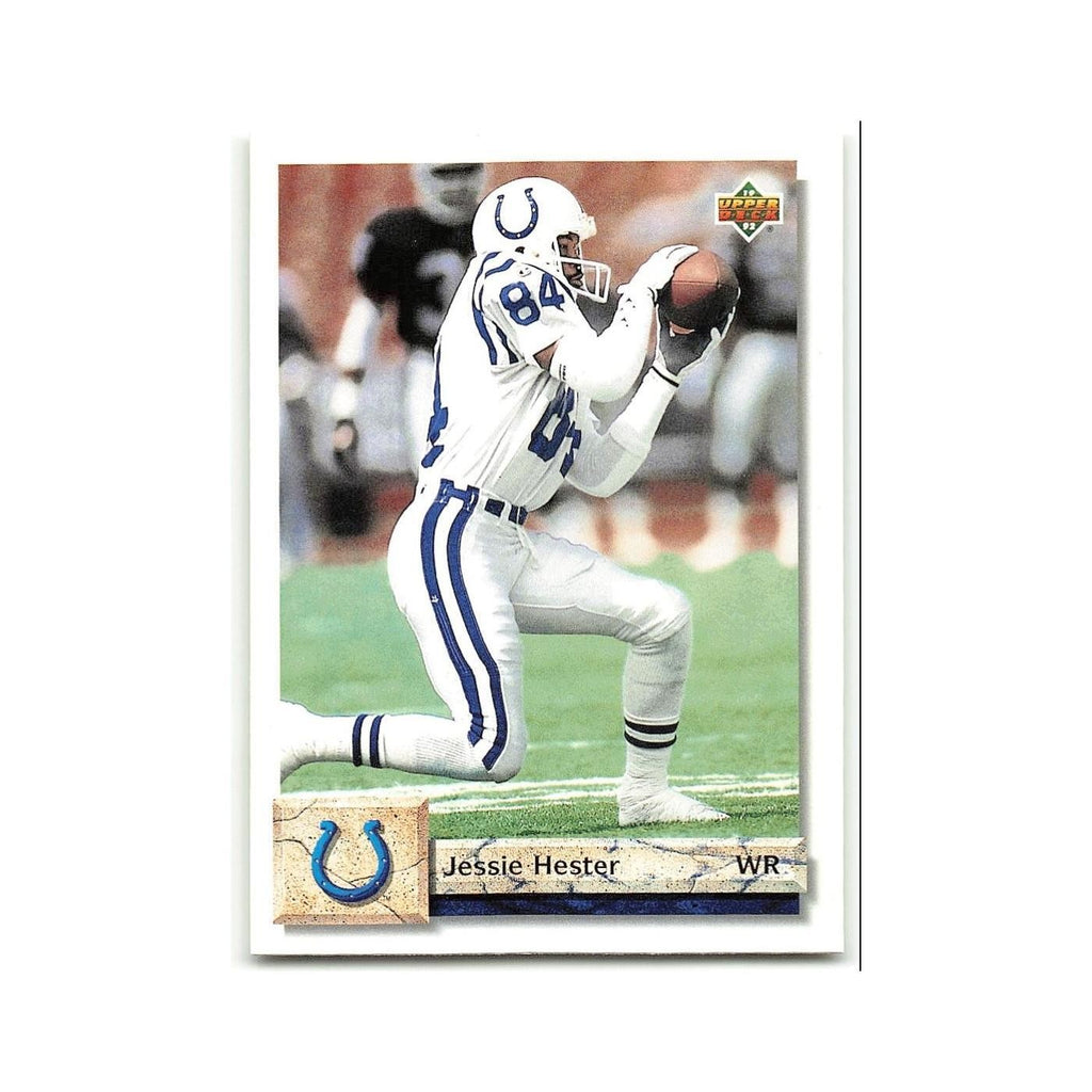Jessie Hester 1992 Upper Deck #129 Indianapolis Colts Football Card NM