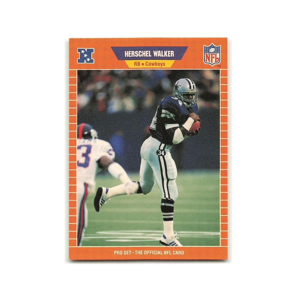 Herschel Walker 1989 Pro Set #96 Dallas Cowboys Football Card NM