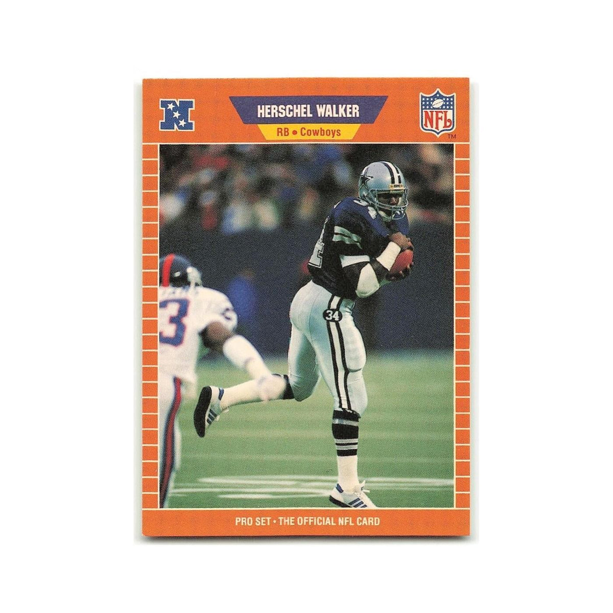 Herschel Walker 1989 Pro Set #96 Dallas Cowboys Football Card NM
