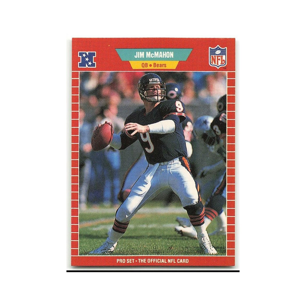 Jim McMahon 1989 Pro Set #44 Chicago Bears Football Card NM
