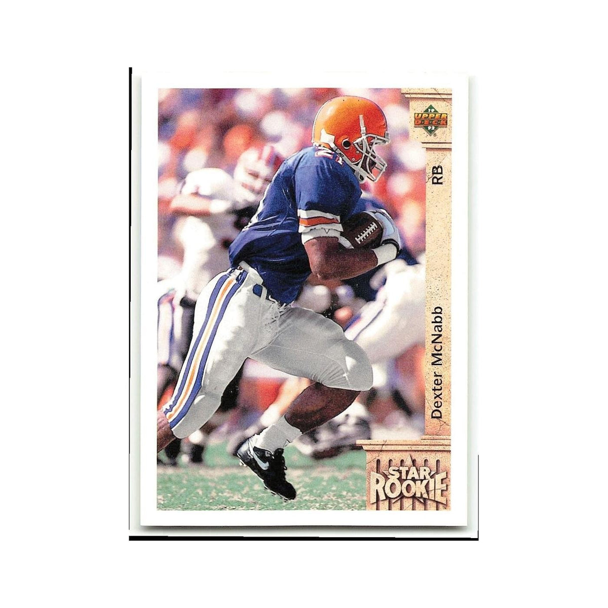 Dexter McNabb Rookie 1992 Upper Deck #15 Green Bay Packers Football Card NM