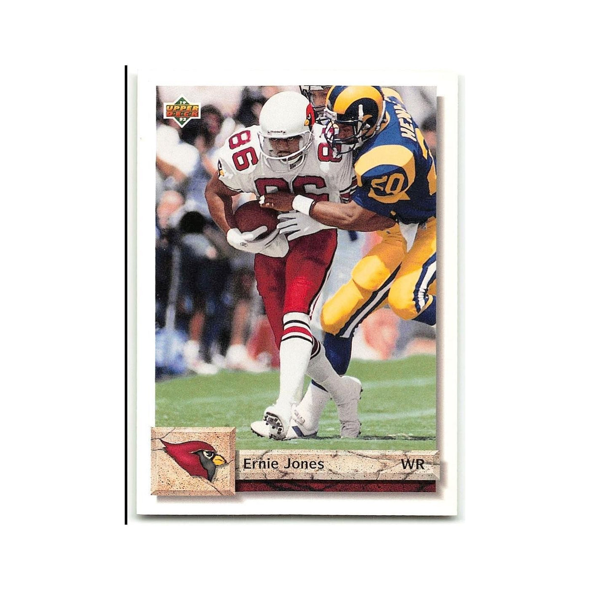 Ernie Jones 1992 Upper Deck #164 Phoenix Cardinals Football Card NM