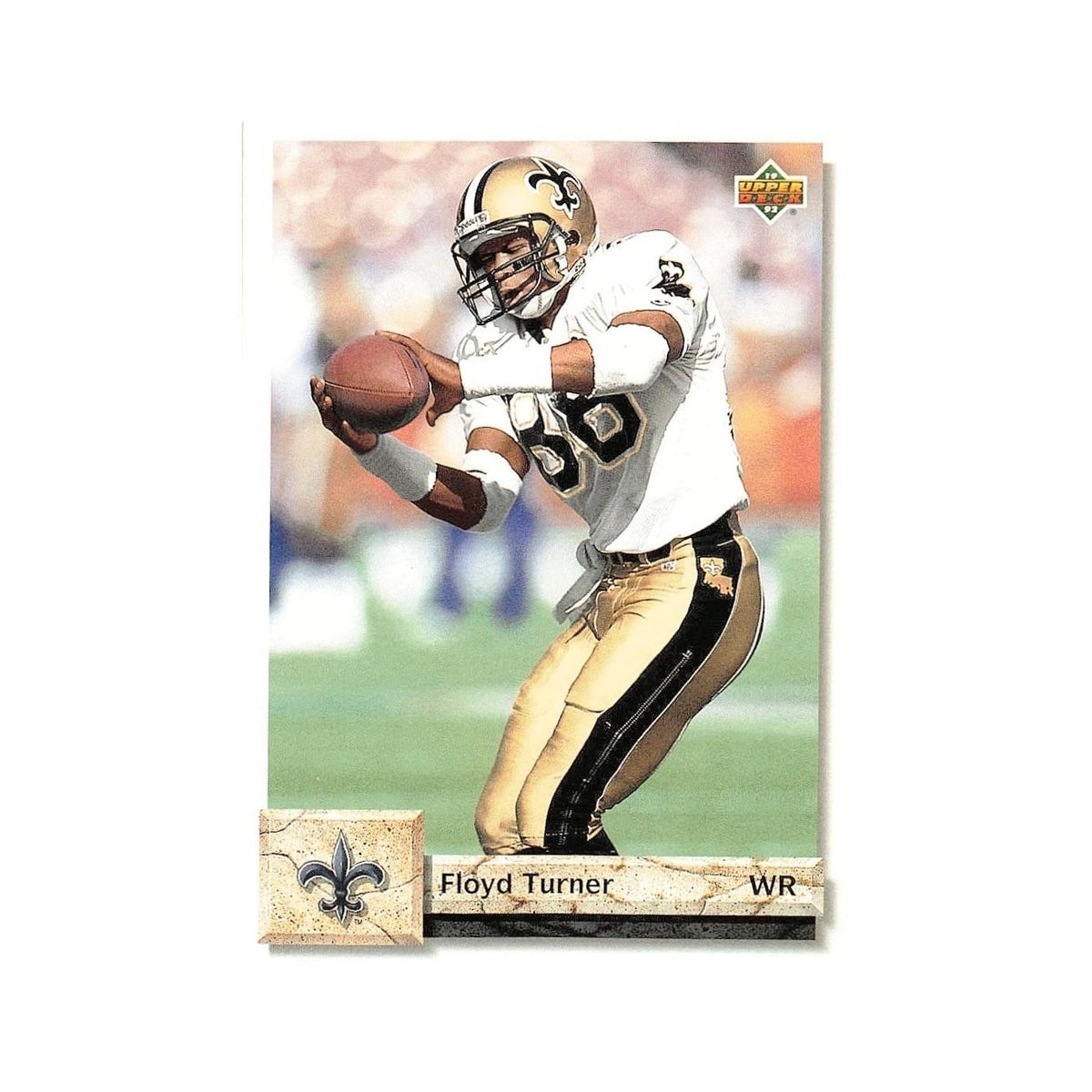 Floyd Turner 1992 Upper Deck #123 New Orleans Saints Football Card NM