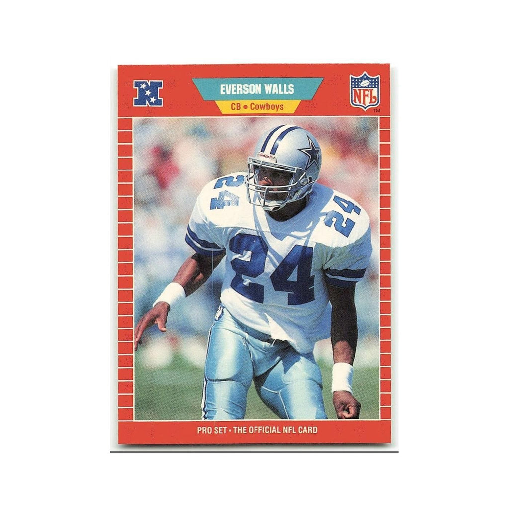 Everson Walls 1989 Pro Set #97 Dallas Cowboys Football Card NM