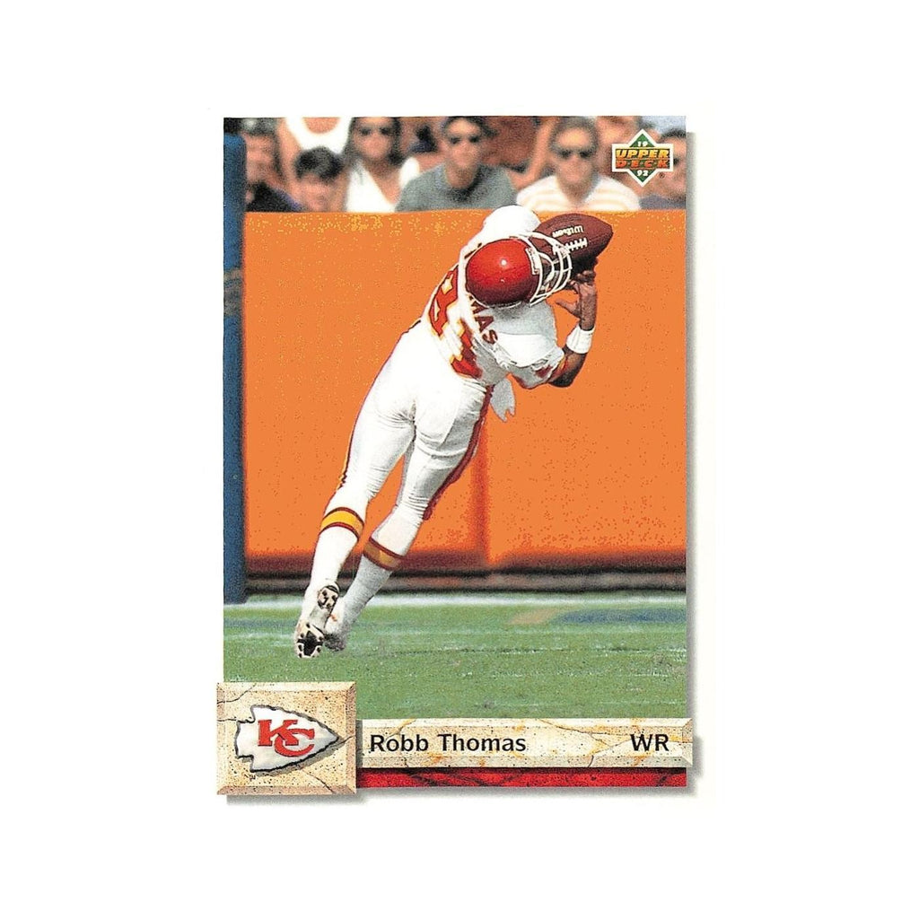 Robb Thomas 1992 Upper Deck #149 Kansas City Chiefs Football Card NM