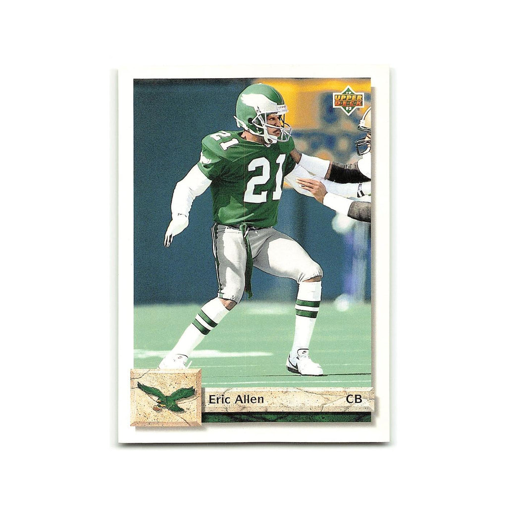 Eric Allen 1992 Upper Deck #158 Philadelphia Eagles Football Card NM