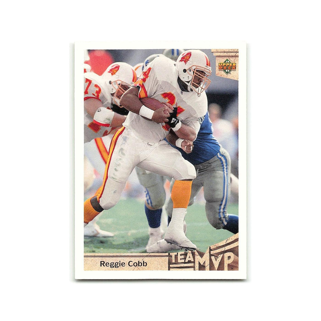Reggie Cobb 1992 Upper Deck #356 Tampa Bay Buccaneers Football Card NM