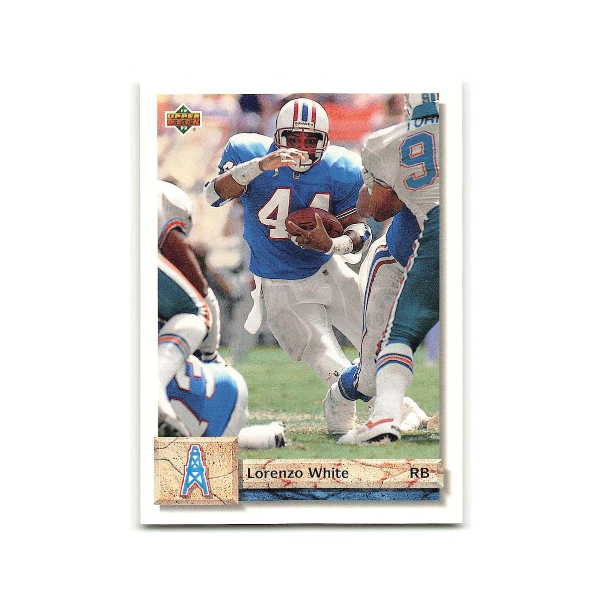 Lorenzo White 1992 Upper Deck #274 Houston Oilers Football Card NM