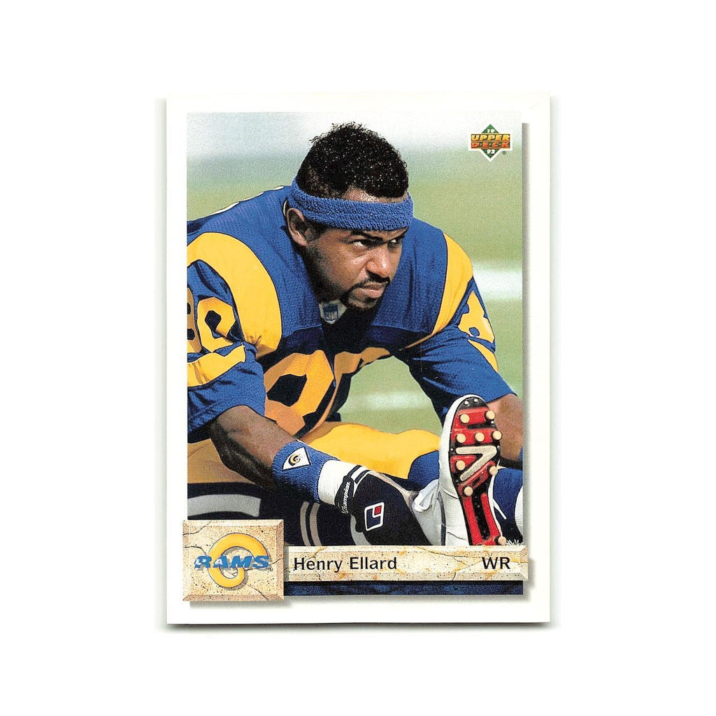 Henry Ellard 1992 Upper Deck #138 Los Angeles Rams Football Card NM