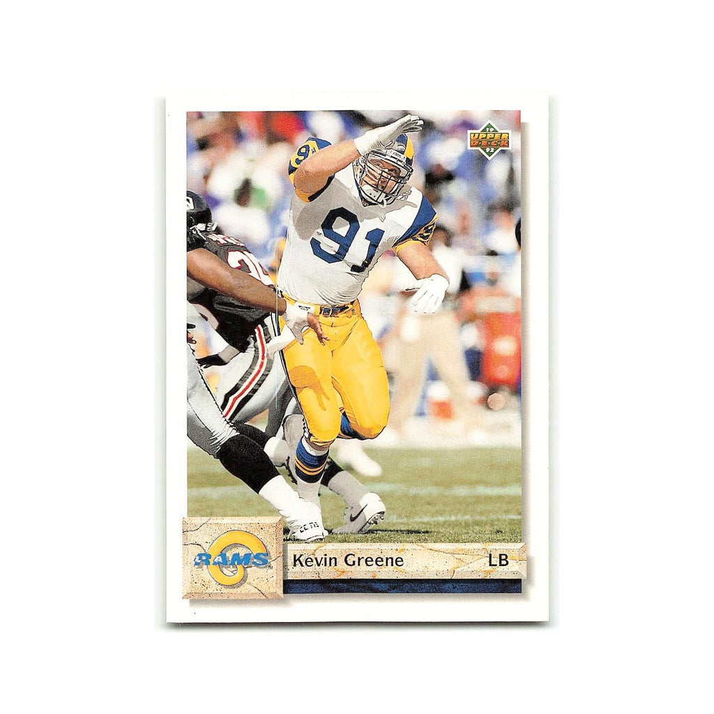 Kevin Greene 1992 Upper Deck #153 Los Angeles Rams Football Card NM
