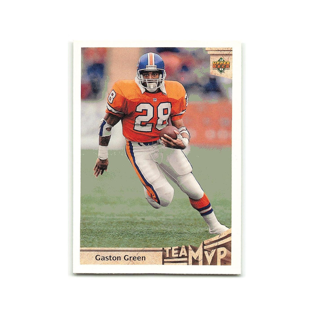 Gaston Green 1992 Upper Deck #354 Denver Broncos Football Card NM