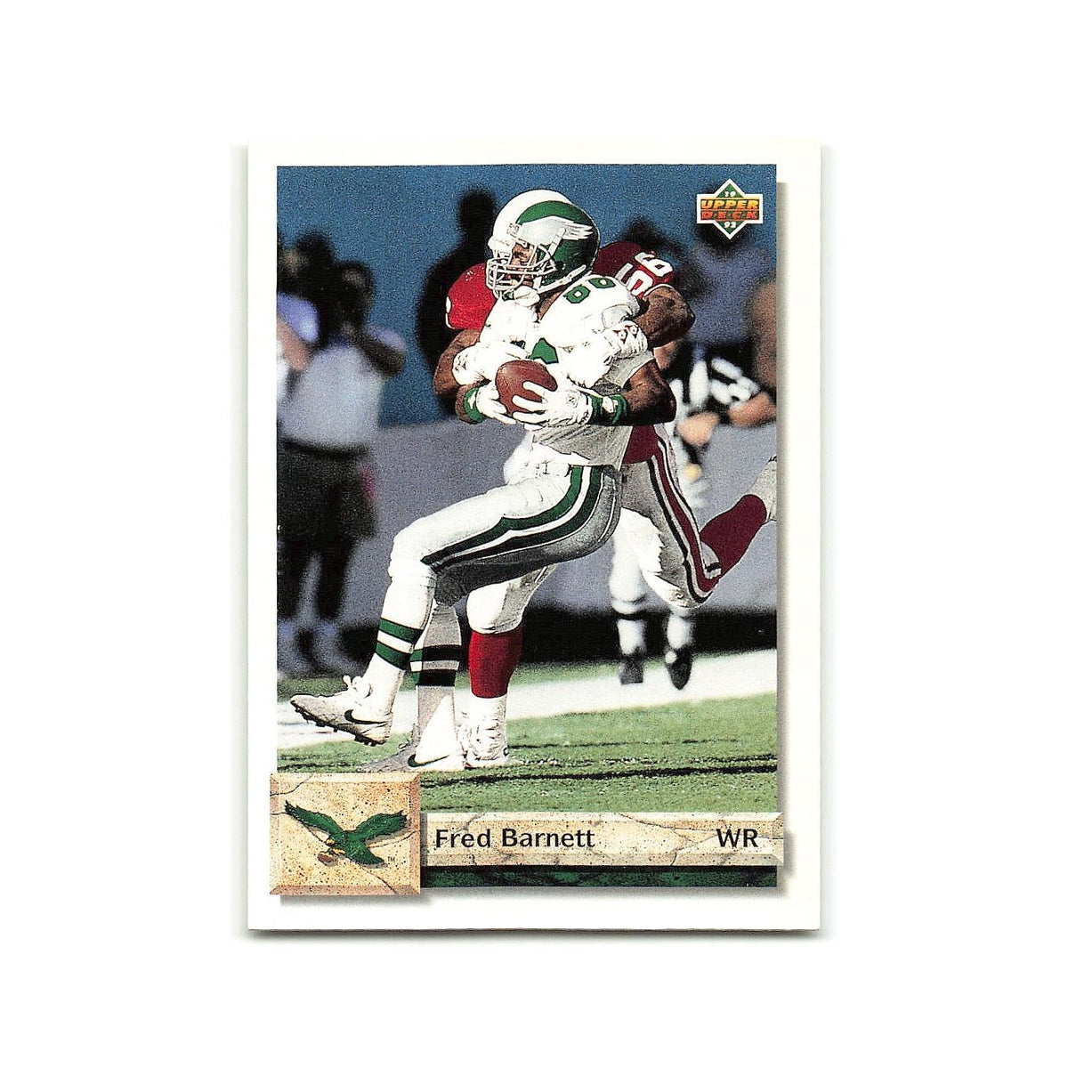 Fred Barnett 1992 Upper Deck #121 Philadelphia Eagles Football Card NM