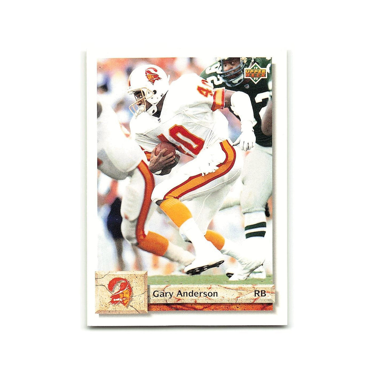 Gary Anderson 1992 Upper Deck #102 Tampa Bay Buccaneers Football Card NM