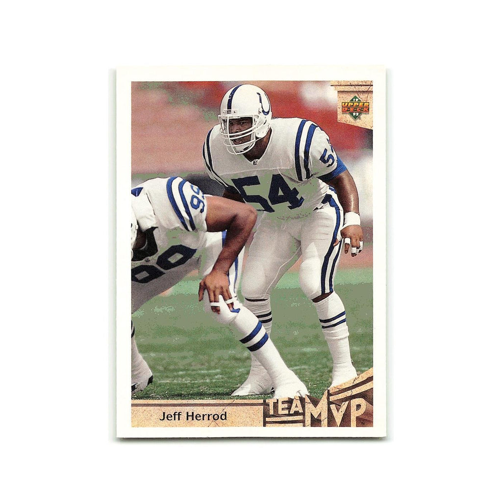Jeff Herrod 1992 Upper Deck #360 Indianapolis Colts Football Card NM