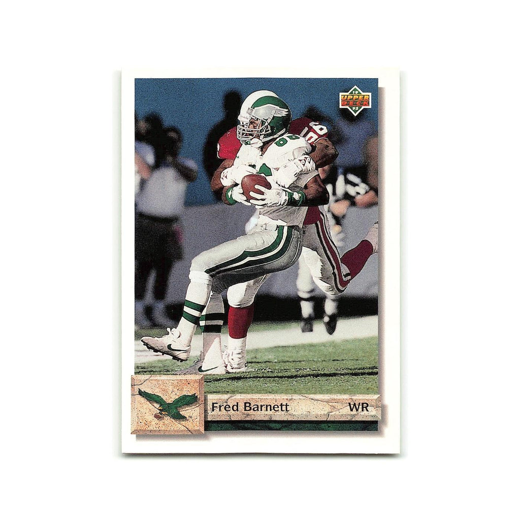 Fred Barnett 1992 Upper Deck #121 Philadelphia Eagles Football Card NM