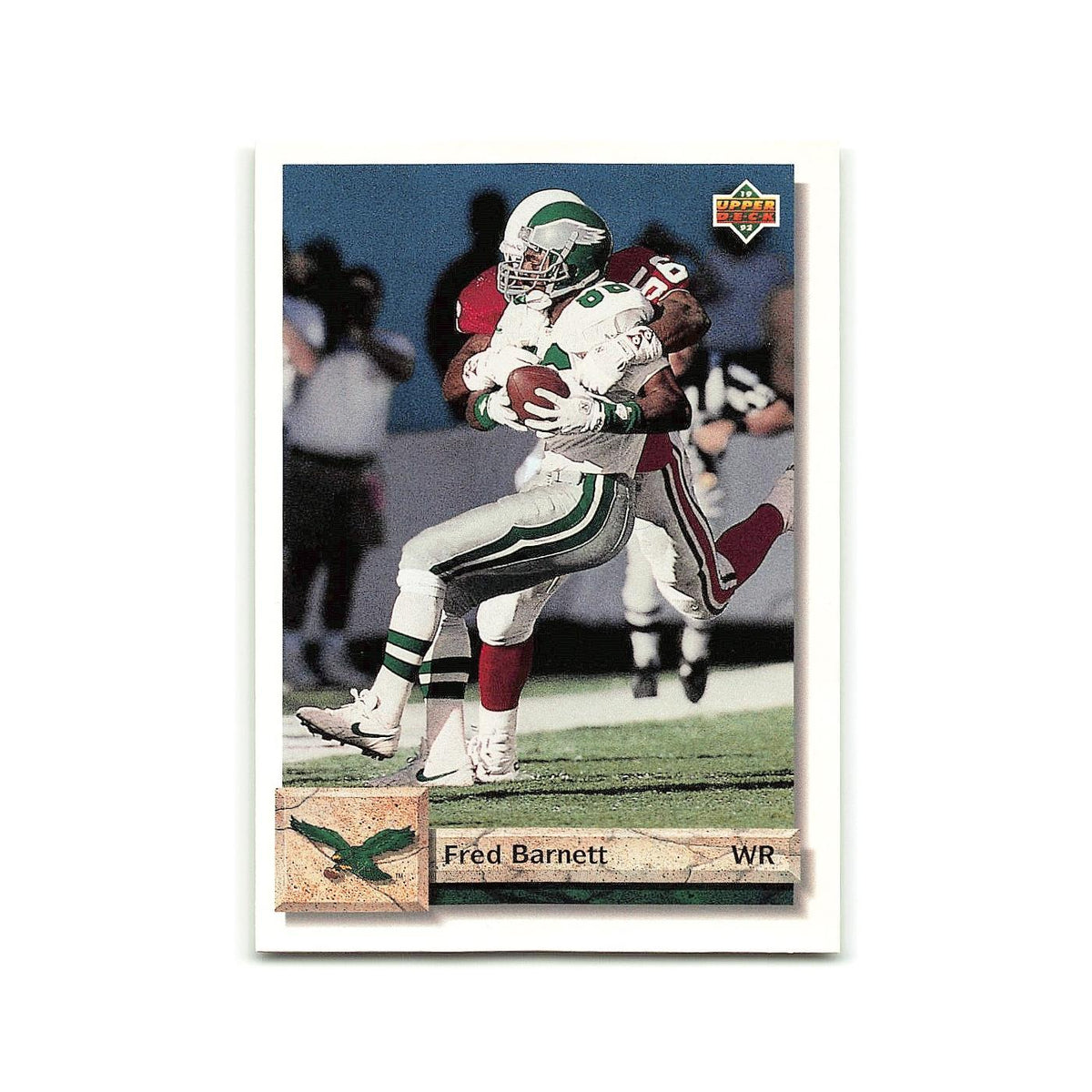 Fred Barnett 1992 Upper Deck #121 Philadelphia Eagles Football Card NM