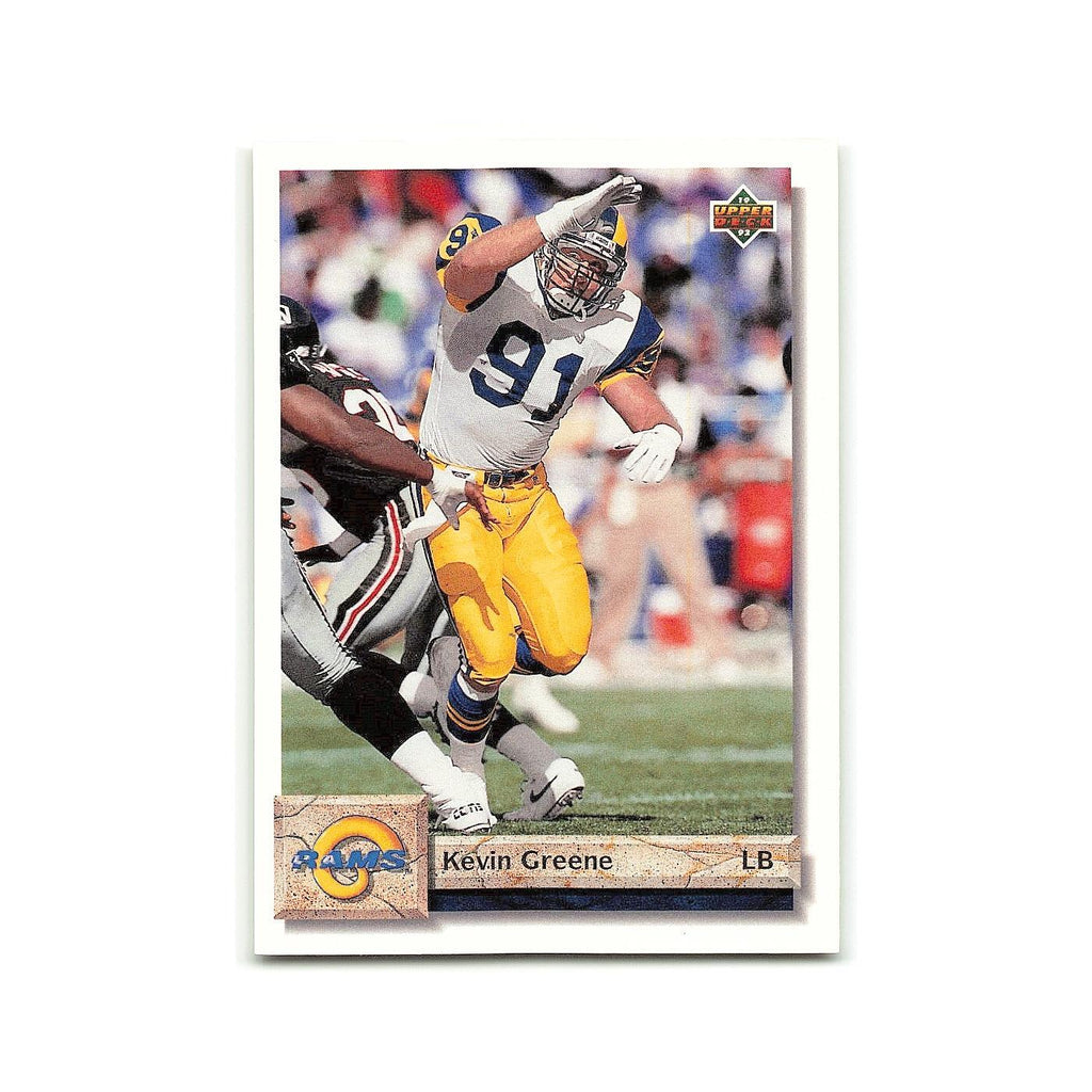 Kevin Greene 1992 Upper Deck #153 Los Angeles Rams Football Card NM